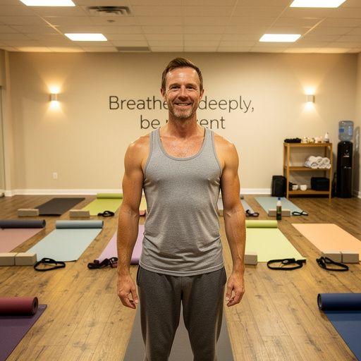 Participantes disfrutando de una sesión de detoxificación a través del yoga.